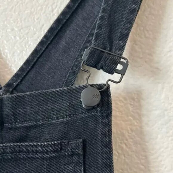 Madewell Skinny‎ Denim Overalls in Lunar Wash size Medium - Picture 6 of 8